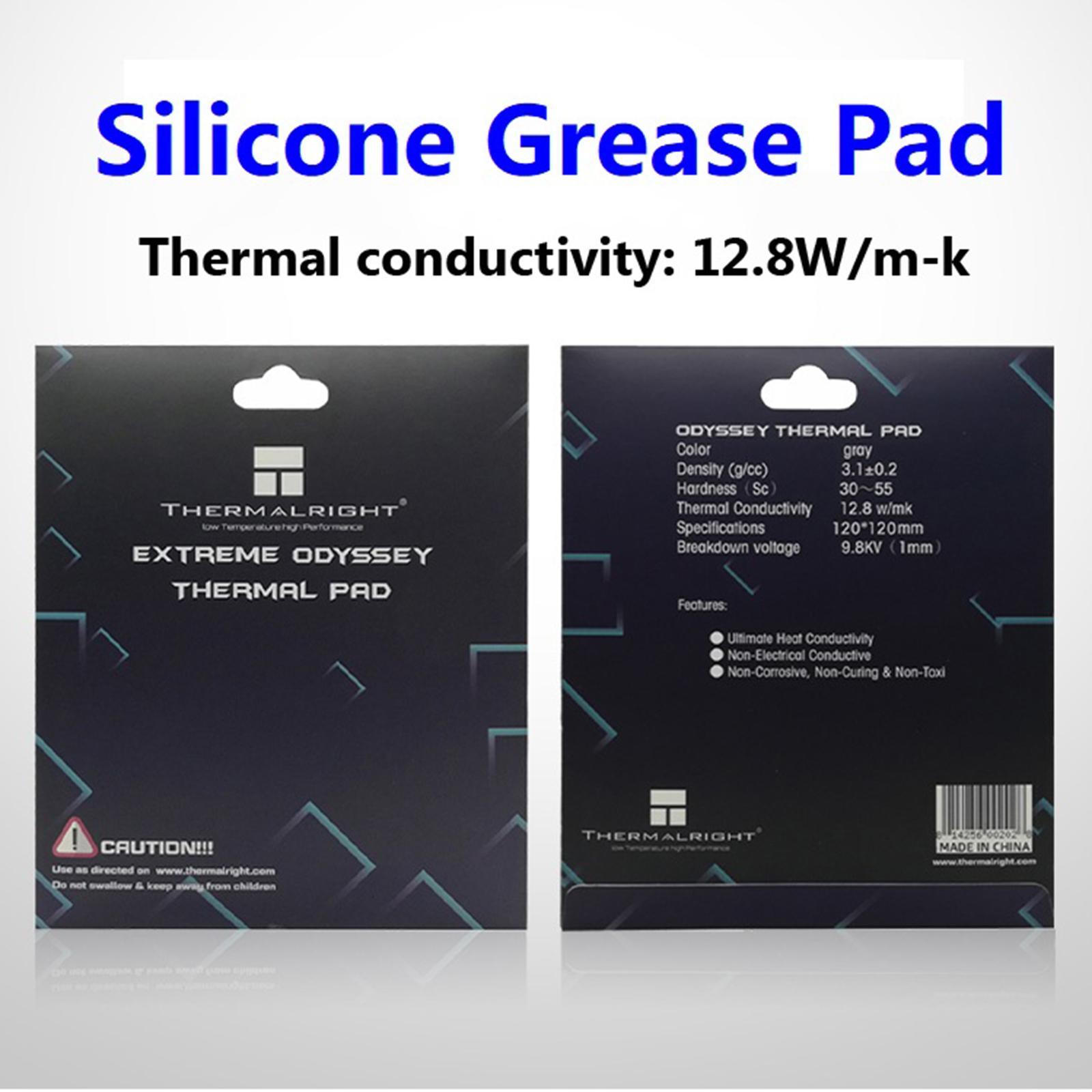 Thermal Pad Non Conductive Heat Resistance Simple for PC Laptop