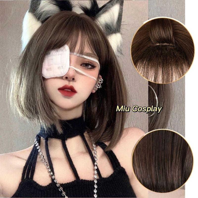 Wig teen/lolita/cosplay D3050 - nguyên đầu cúp ngắn