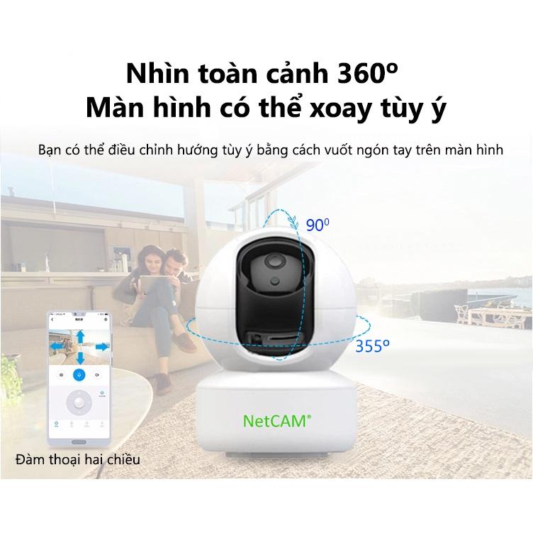 Camera IP Wifi NetCAM NVB2.0 / NVB3.0 (độ phân giải 2MP / 3MP) - Hàng chính hãng