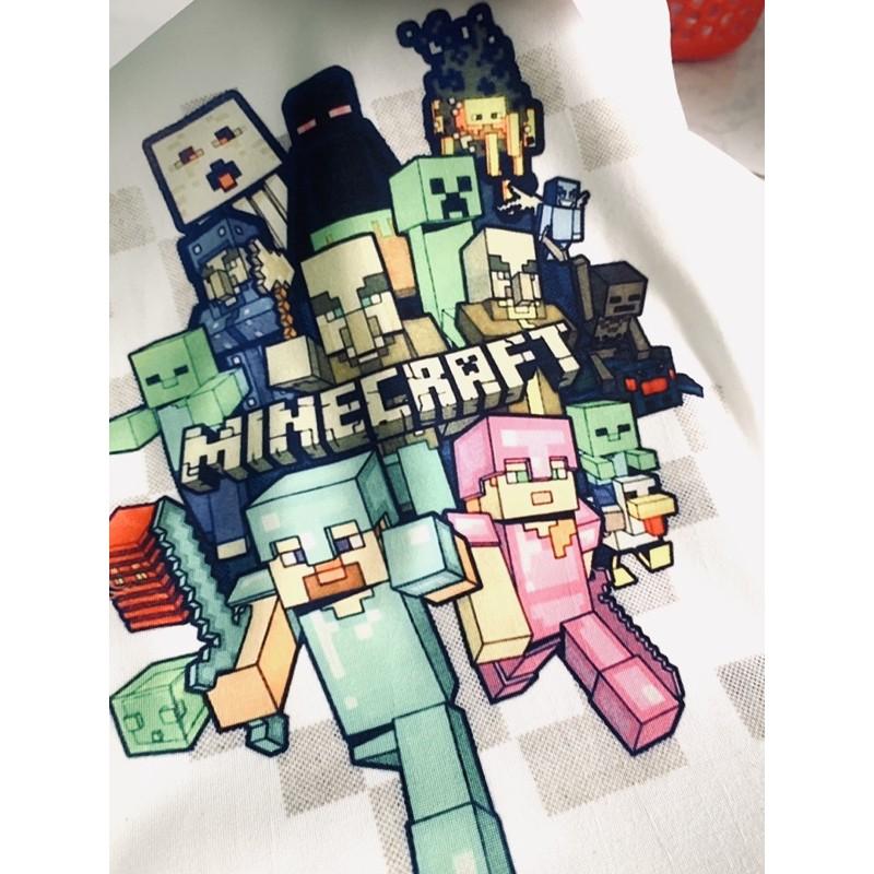 Áo Thun MINECRAFT Siêu Đẹp - Áo Minecraft Mẫu Mới MC11