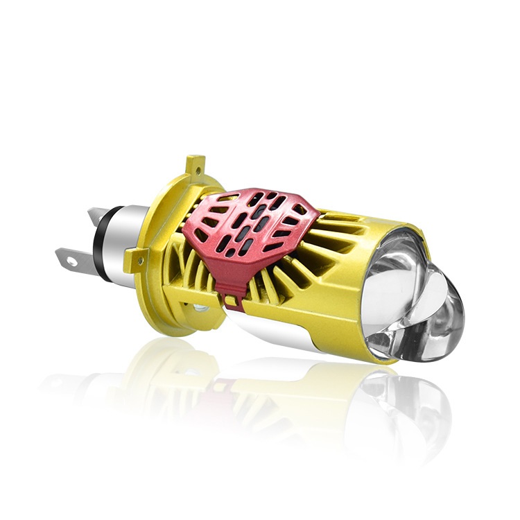 Đèn pha LED xe máy ô tô bi cầu MJ01 12v-80v 40W bản cải tiến có trợ pha LAZE siêu sáng lắp các xe hàng víp xem video, đồ chơi xe máy