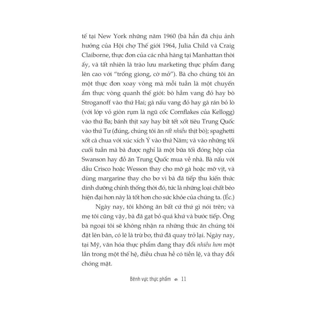 Sách - Bênh vực thực phẩm: Huyền thoại về dinh dưỡng và thú vui ăn uống (In defense of food) (Michael Pollan) - Nhã Nam Official