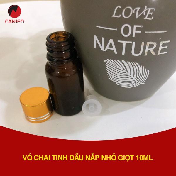 Vỏ chai tinh dầu nắp nhỏ giọt 10ml - loại cao cấp, vỏ chai tinh dầu 10ml dùng để chiết tinh dầu thiên nhiên