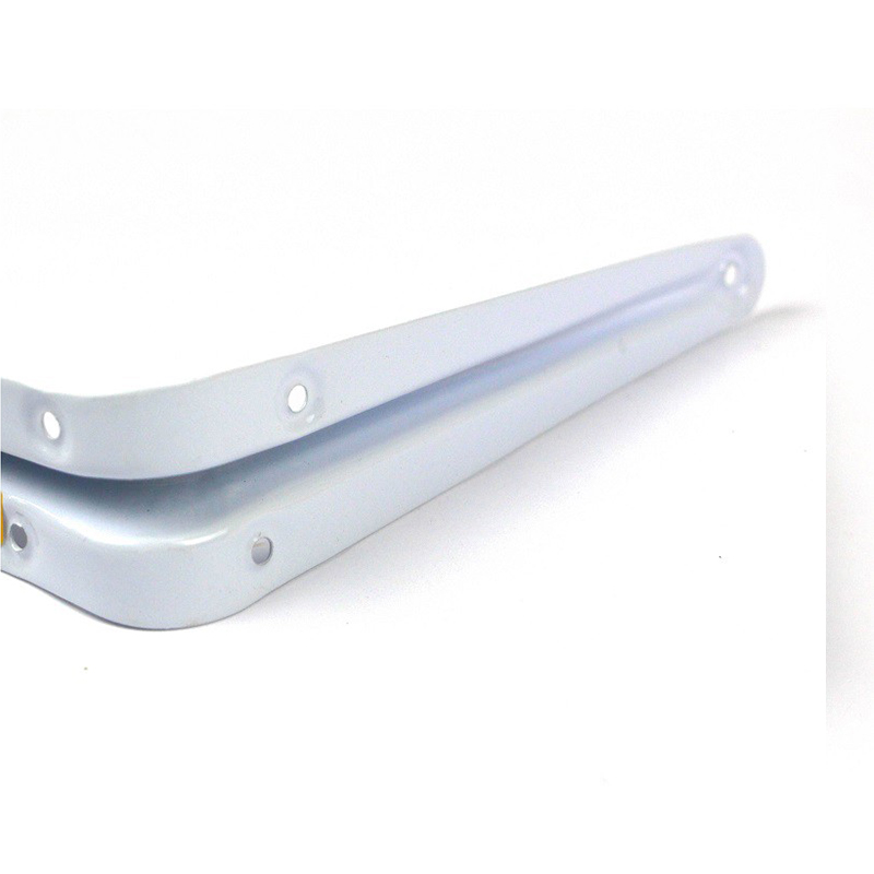 Lô 2 Cái Giá Để Kệ / Êke Chữ L Màu Trắng ( 75mm - 300mm ) Tolsen