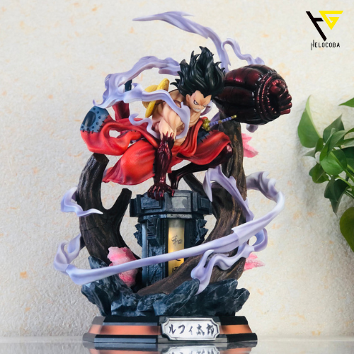 Mô hình luffy snakeman gear 4 có đen led Siêu đẹp