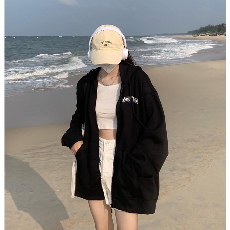 Áo khoác nỉ nữ unisex Homies liền mũ có túi in hình AIB độc lạ duyên dáng hot của năm tpp975 mới