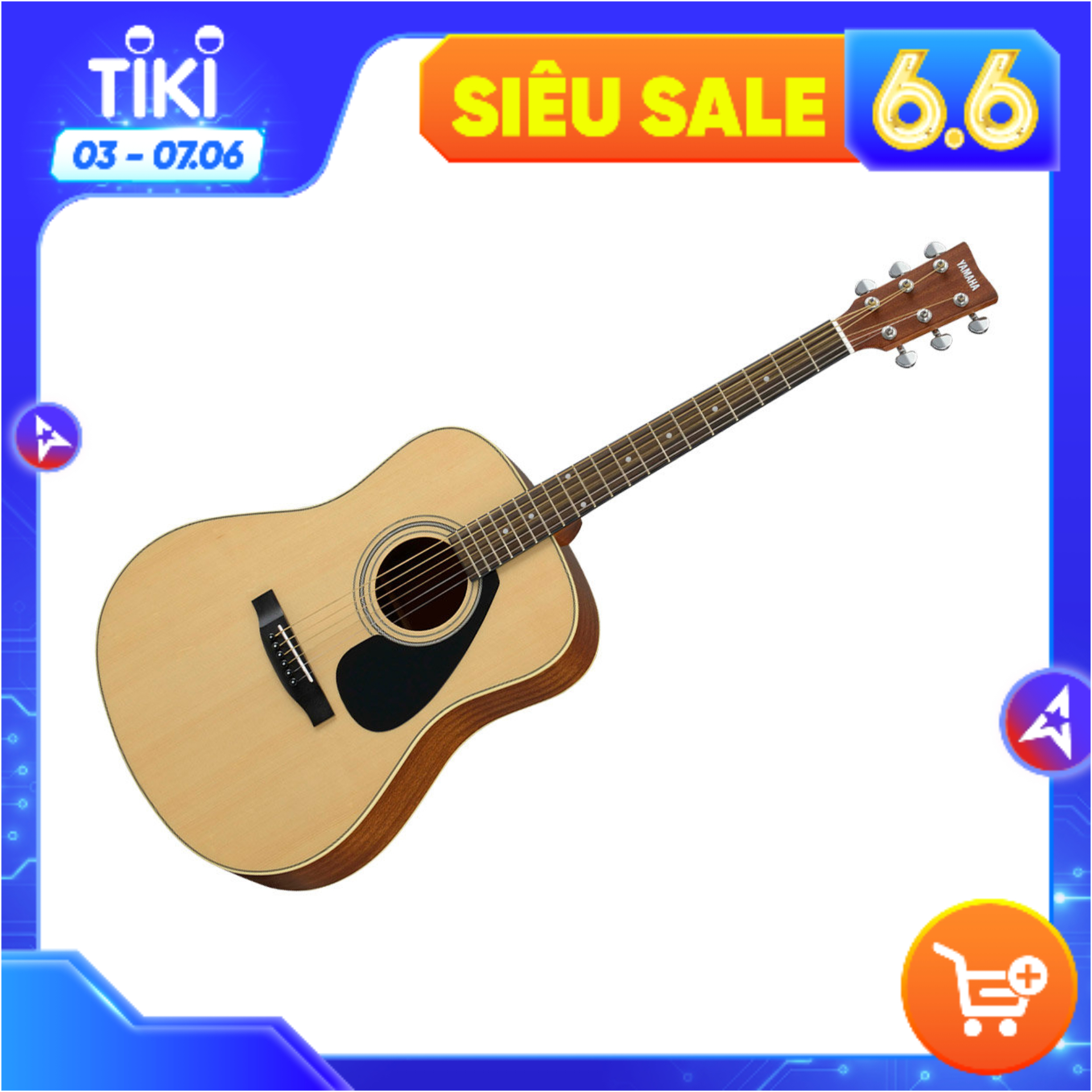 Đàn Guitar Acoustic Yamaha F310, Màu Tự Nhiên, Thân Đàn Dáng D, Âm Thanh Ấm Áp, Giàu Sắc Thái