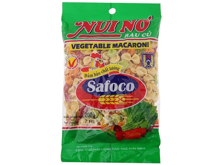 Nui nở Safoco rau củ 200g