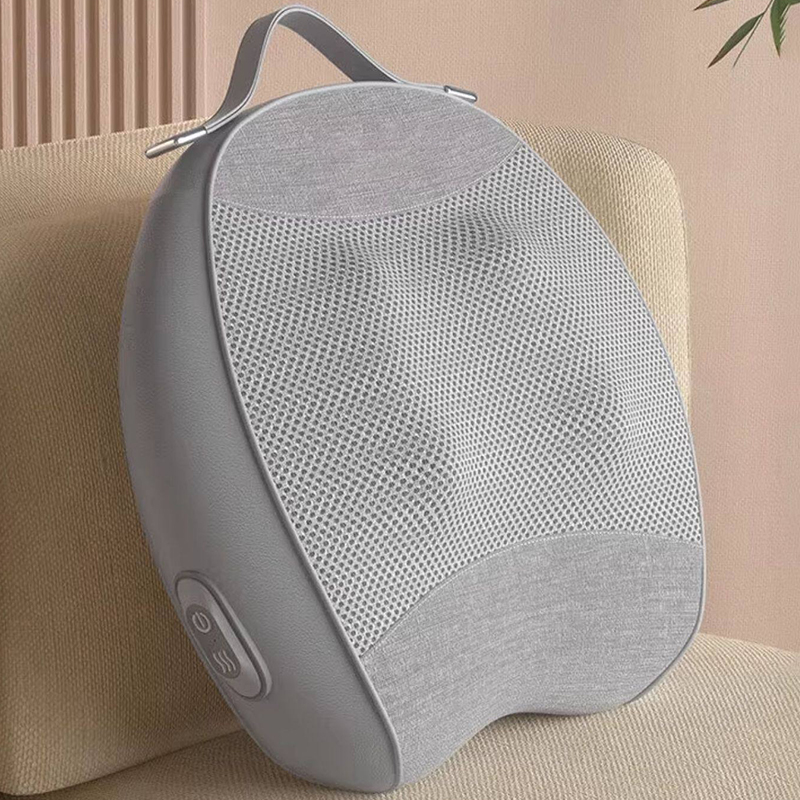 Gối massage lưng cổ vai gáy đa năng Nikio NK-137 - Pin sạc tiện lợi, thư giãn mọi lúc mọi nơi