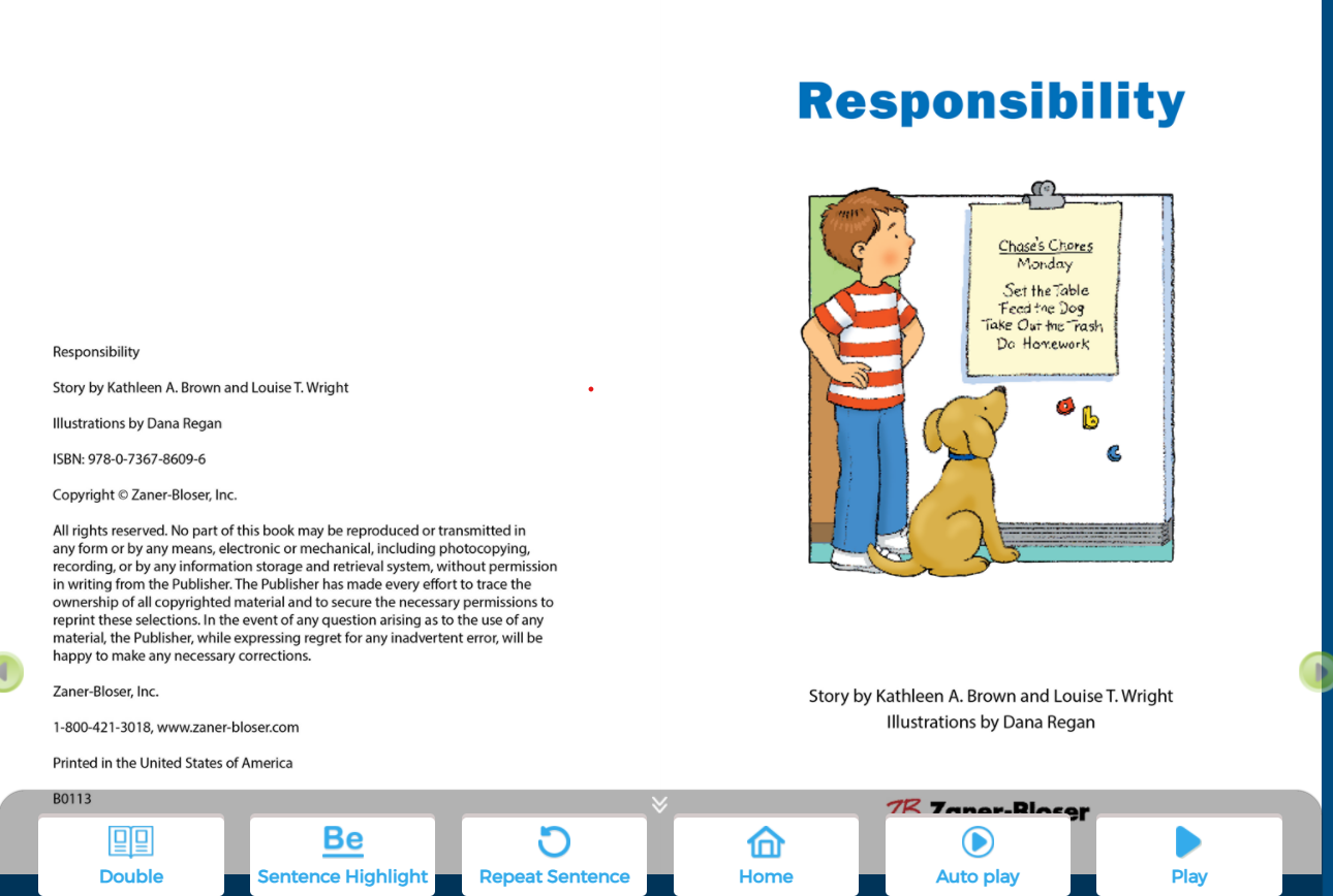 [E-BOOK] i-Learn Smart World 6 Truyện đọc - Responsibility