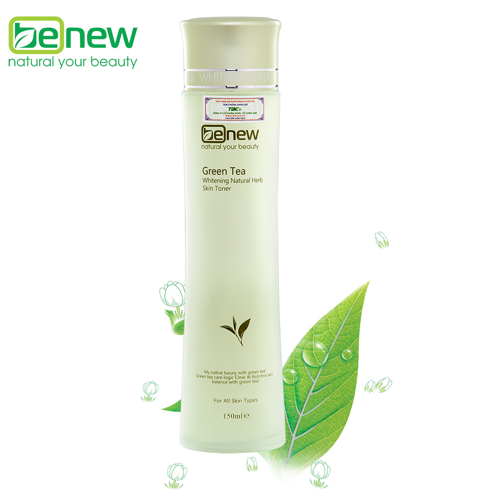 Nước Hoa Hồng Làm Sạch Da Và Dưỡng Ẩm Cao Cấp Trà Xanh Benew Green Team (150ml) - Hàn Quốc Chính Hãng