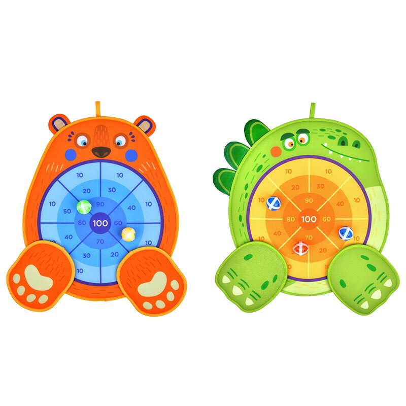 Trò Chơi Ném Bóng Dính Gấu chính hãng Mideer fun dart game BEAR