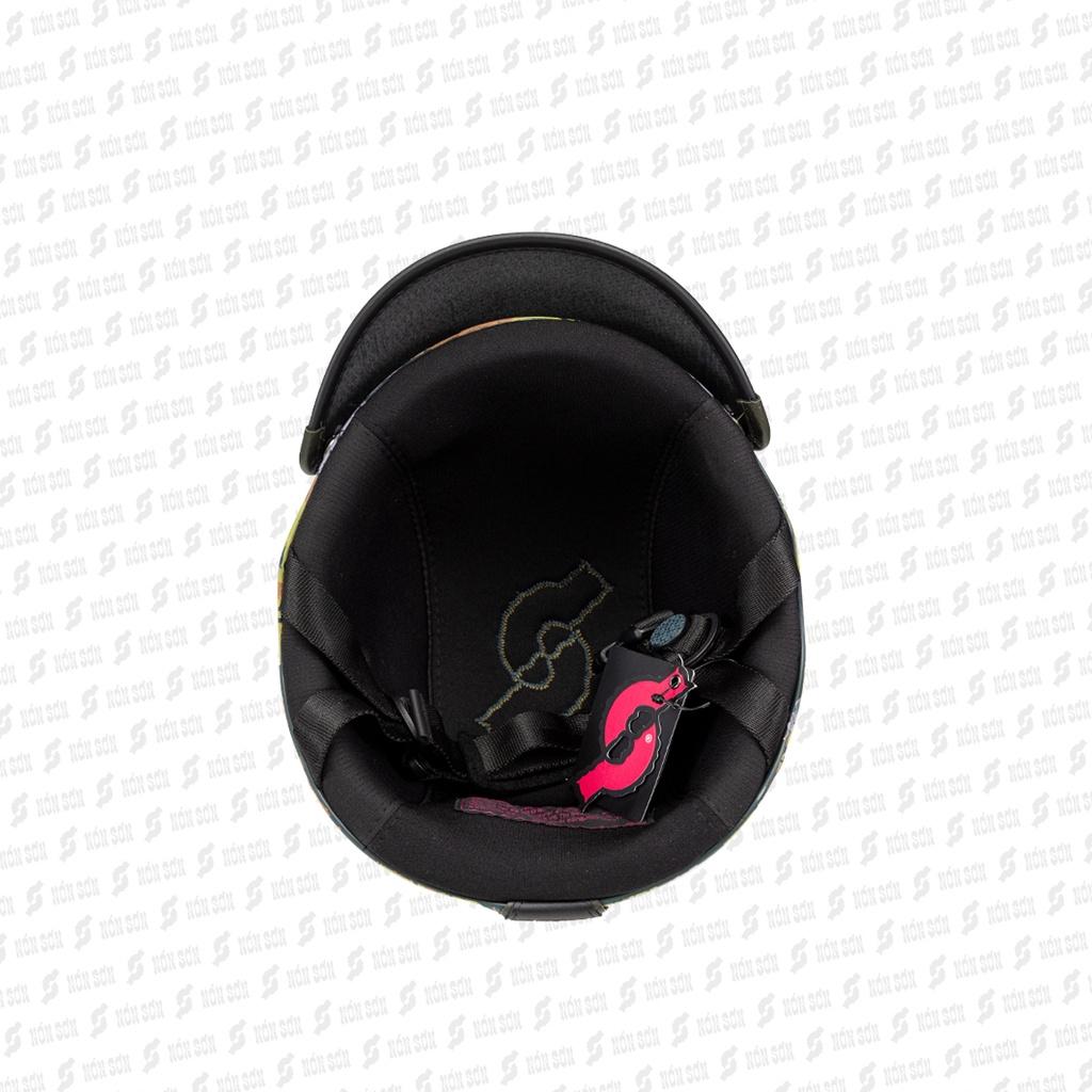 Mũ bảo hiểm lỗ thông gió phiên bản mới NÓN SƠN chính hãng MP-XR583