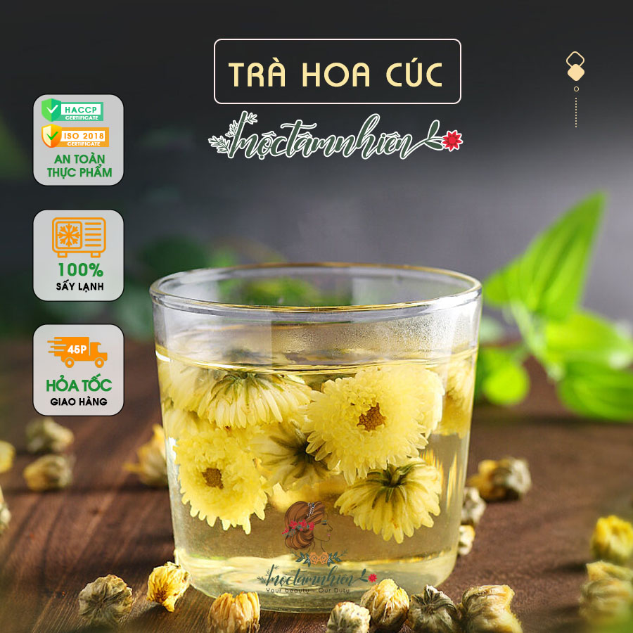 Trà Hoa Cúc Kim Cương, giúp An Thần, Ngon Giấc, giảm Đau Đầu/ Trà Hoa Cúc sấy lạnh Nhiều dưỡng chất