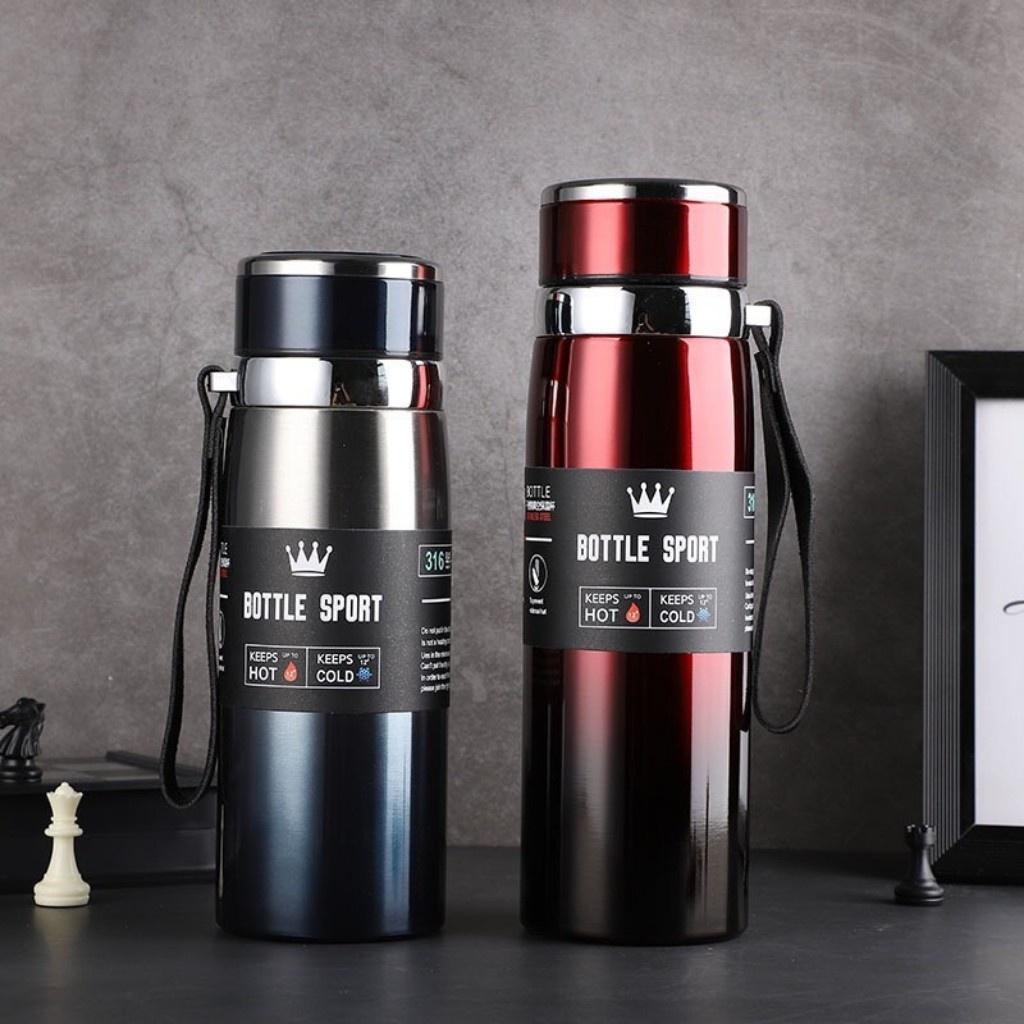 Bình Giữ Nhiệt Inox 304 Cao Cấp XinLang 1000ml – 2 Lớp Cách Nhiệt Có Quai Xách Tiện Lợi