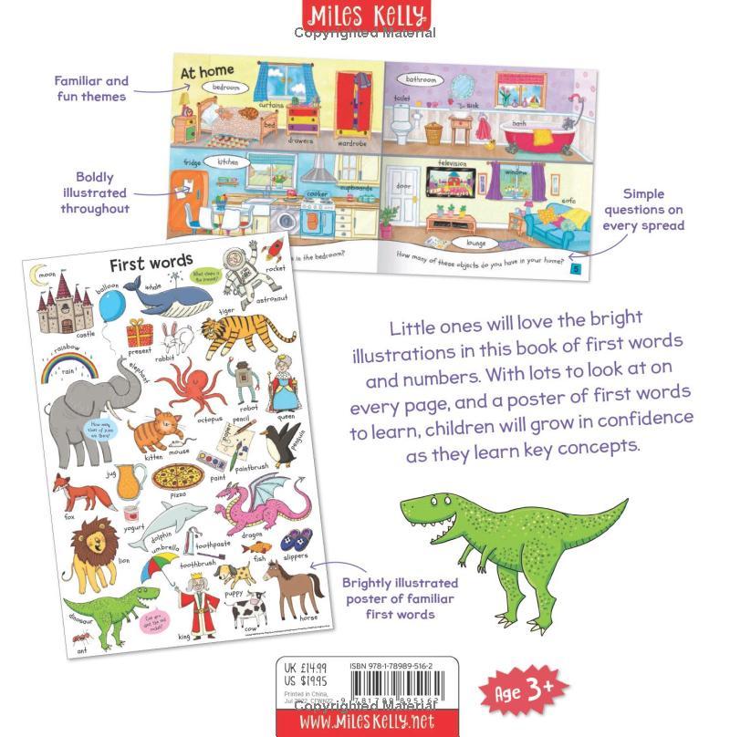 Sách ngoại văn: First Words And Numbers