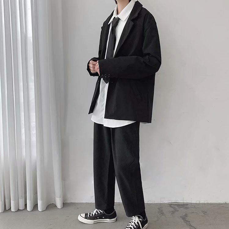 Set Blazer Nam, Áo Blazer Kèm Quần Âu Nam phong cách Hàn Quốc TILAA FASHION SBD001