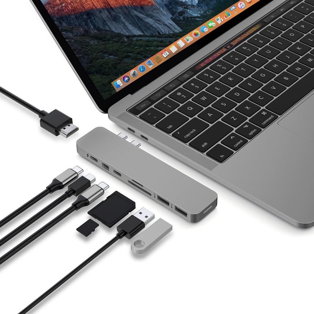 CỔNG CHUYỂN HYPERDRIVE PRO 8-IN-2 HUB   USB-C DÀNH CHO MACBOOK PRO/AIR – GN28D - HÀNG CHÍNH HÃNG