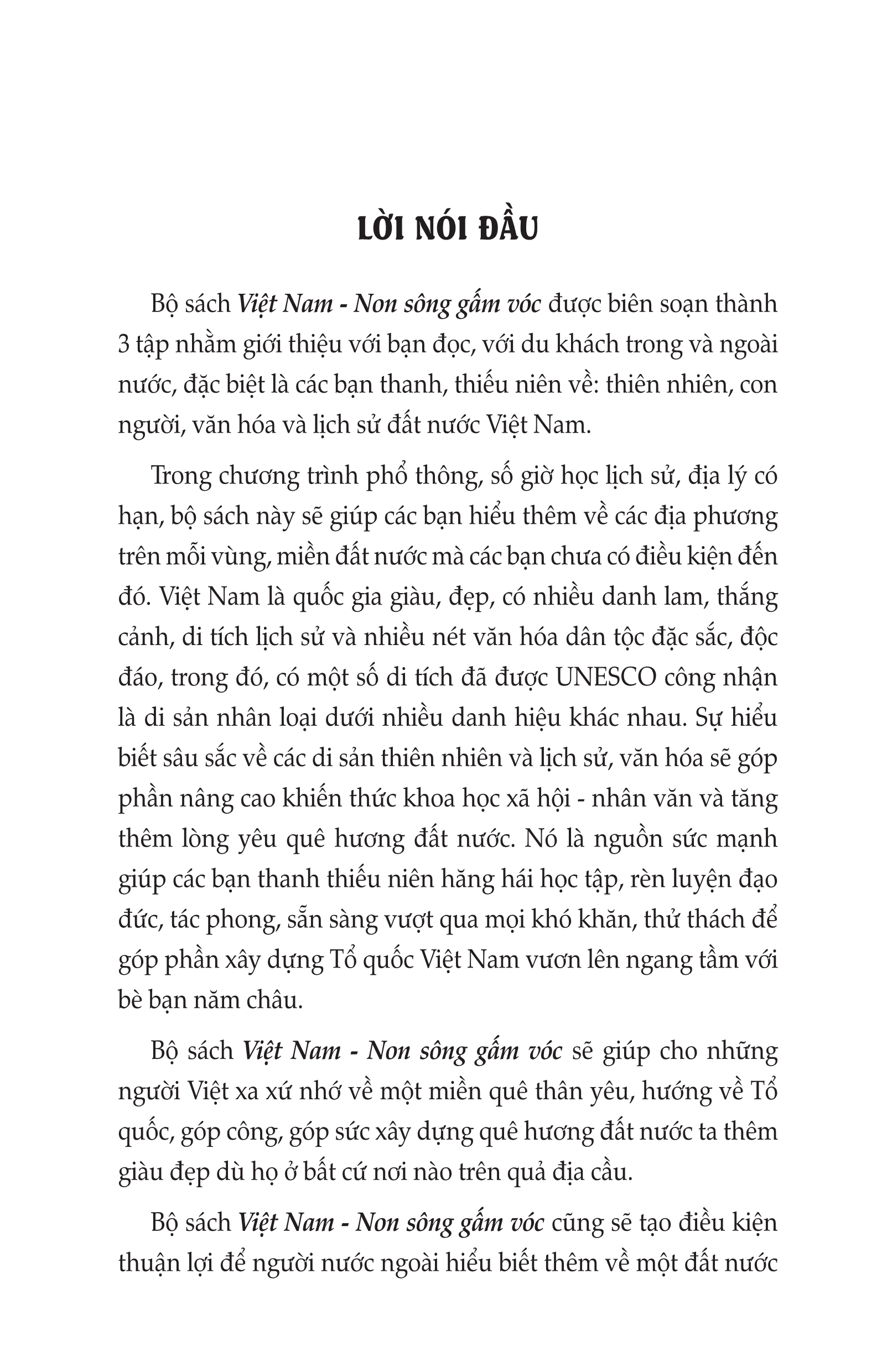 Việt Nam Non Sông Gấm Vóc - Miền Bắc