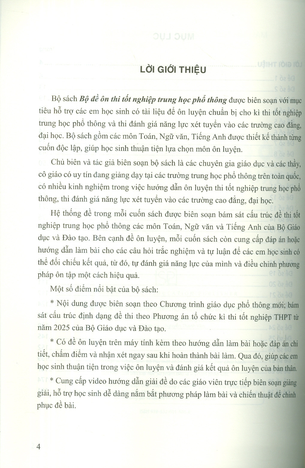 Bộ Đề Ôn Thi Tốt Nghiệp Trung Học Phổ Thông Môn Toán - Thần Tốc Thực Chiến