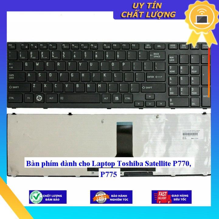 Hình ảnh Bàn phím dùng cho Laptop Toshiba Satellite P770 P775 hh