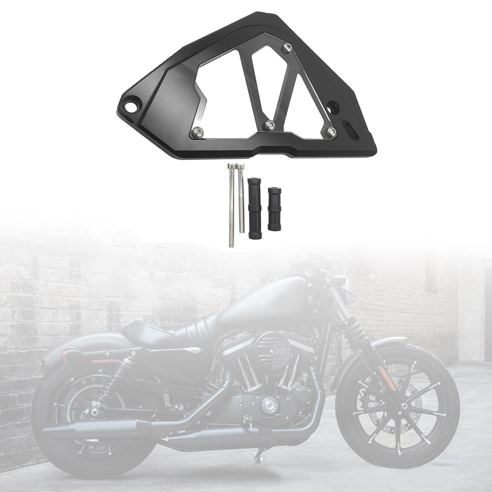 Front Sprocket Cover Chain Guard Kit for Z250 2013-2017 Black