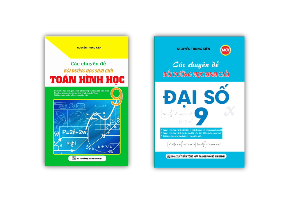 Sách - Combo Các chuyên đề bồi dưỡng học sinh giỏi toán hình học + đại số 9