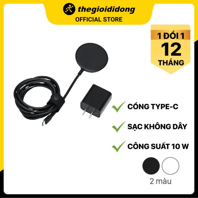 Sạc không dây Magnetic 10W Belkin WIA005 (Kèm adapter 20W) - Hàng Chính Hãng