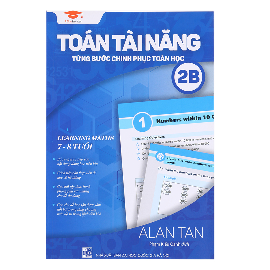Sách toán tài năng 2 toán lớp 2 và lớp 3