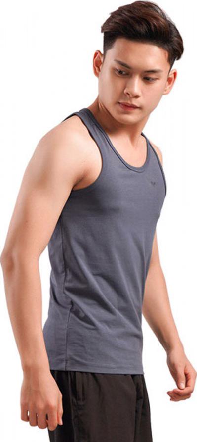 Áo TankTop Nam Cao Cấp Aristino ATT010S8 - Xám Đậm