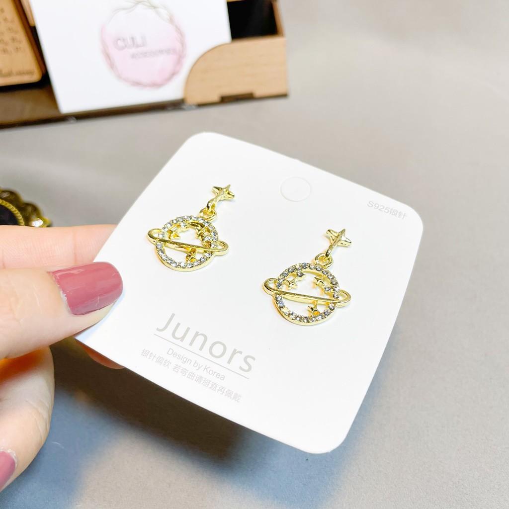 Khuyên tai, Bông tai thời trang nữ hình vũ trụ HT634 - Culi accessories