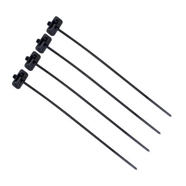 3-4pack 4 Pack Mountain Bike Bicycle Self-Lock Cable Tie Brake Gear Cable Guide