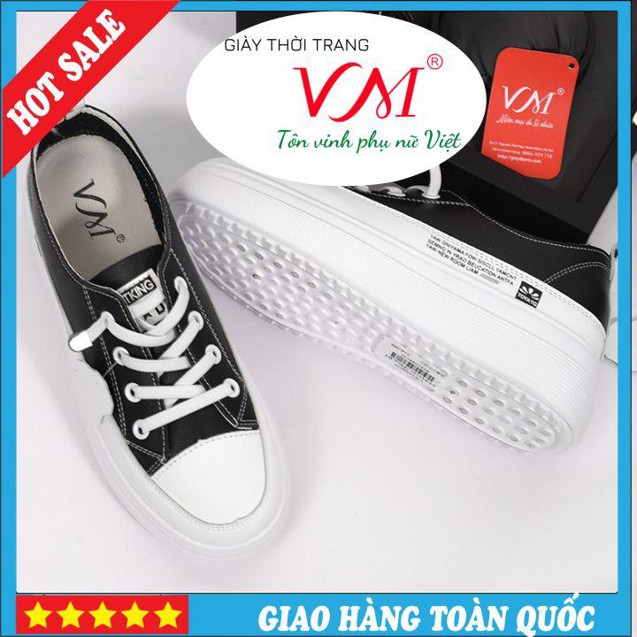 Giày Thể Thao Nữ, Chiều Cao 3CM, Da Thật Êm Ái, Bền Chắc Và Thời Trang - TT.P14103_ĐEN