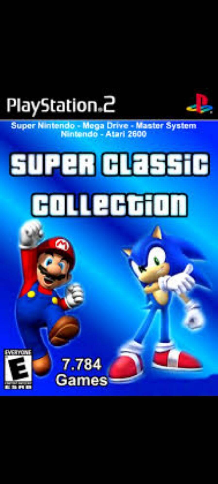 [HCM]Game PS2 nhiều trò super classic collection