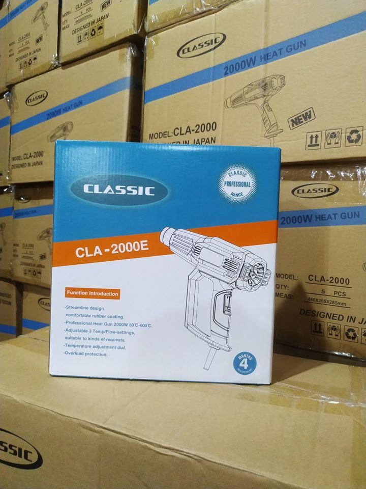 MÁY THỔI HƠI NÓNG CLASSIC CLA-2000E (HÀNG CHÍNH HÃNG)