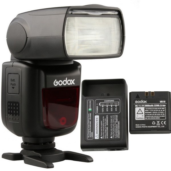 Đèn Flash Godox V860II cho máy ảnh Canon hàng chính hãng.