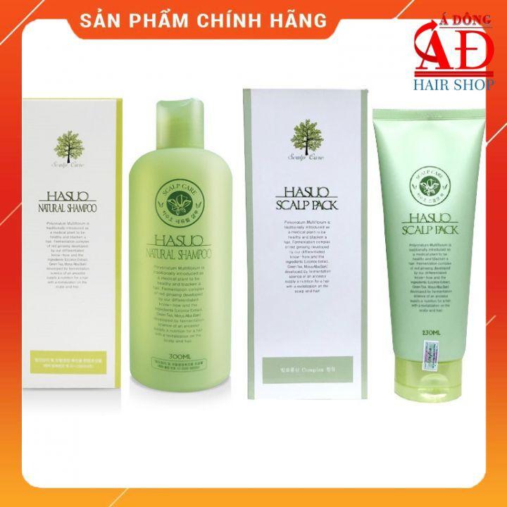 DẦU GỘI XẢ NGĂN RỤNG TÓC &amp; KÍCH THÍCH MỌC TÓC HIỆU QUẢ HASUO HÀN QUỐC