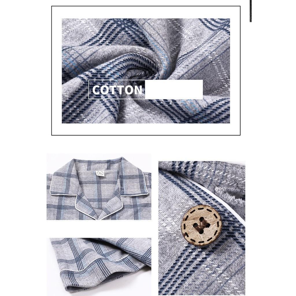 2011- ĐỒ BỘ PIZAMA NAM cộc tay: COTTON 100%, style HÀN QUỐC-Shop Thủy Bông