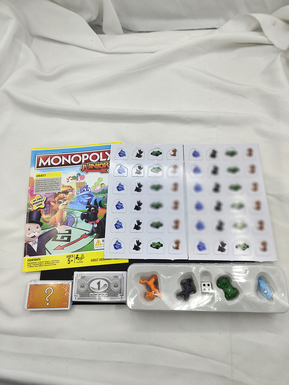 Bộ Trò Chơi Board Game Monopoly Cờ Tỷ Phú My First Monopoly Vui Nhộn Chất Lượng Cao
