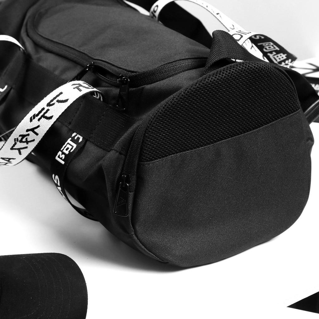 Túi Trống Gym Thể Thao Du Lịch Nam Nữ Vải Polyester chống nước có ngăn đựng giày riêng
