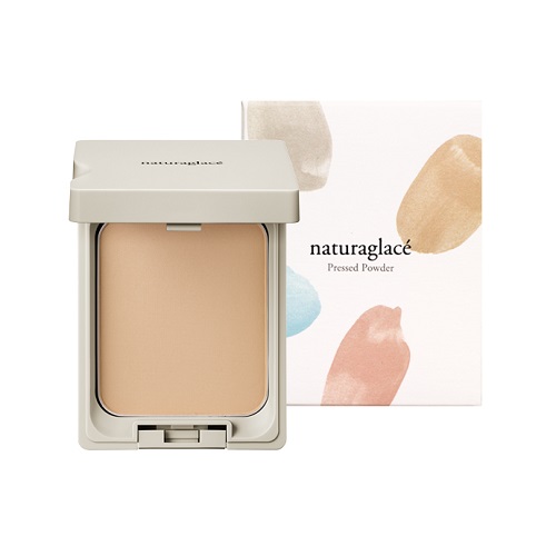 Phấn phủ hữu cơ chống nắng dạng nén - naturaglacé PRESSED POWDER