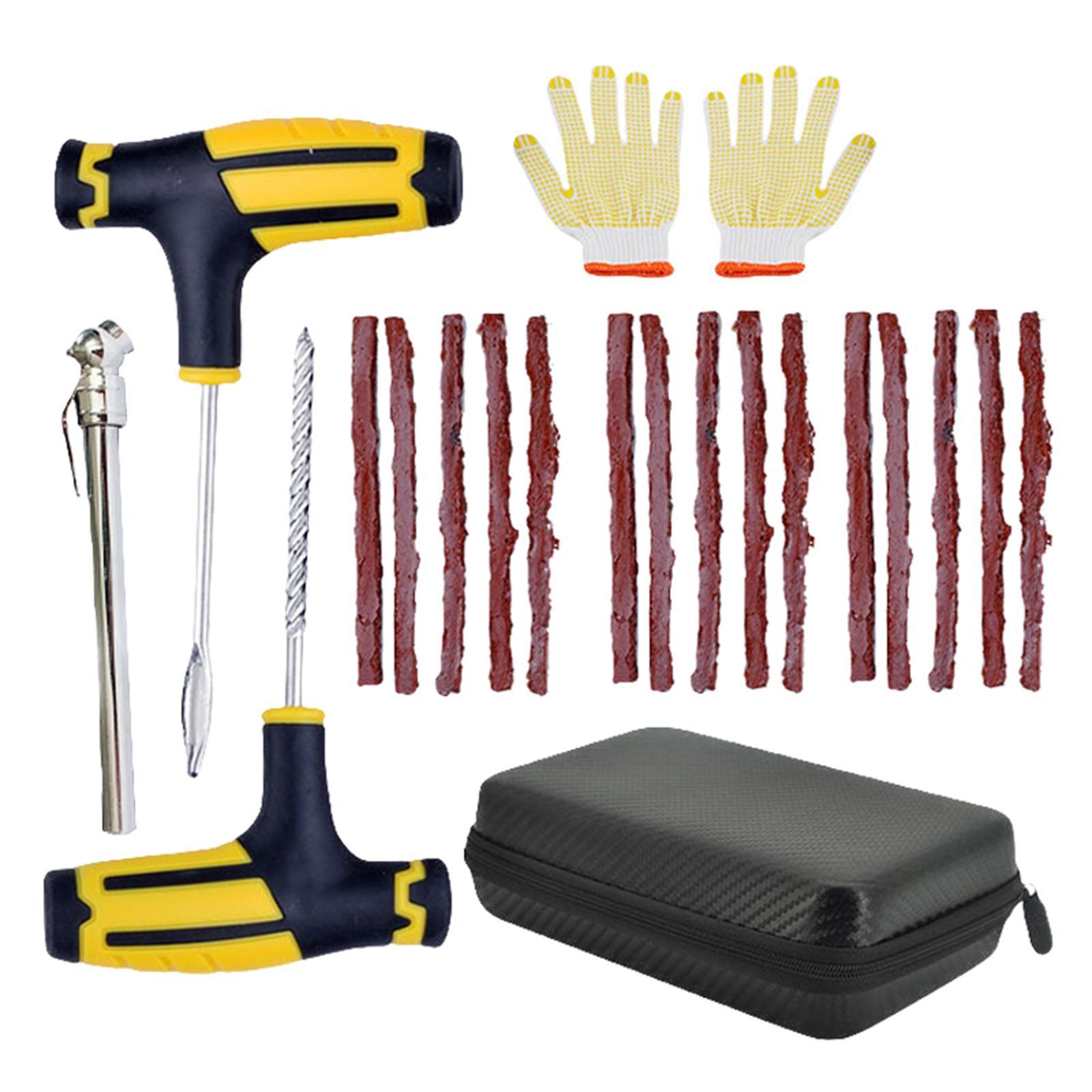 Professional Tire Repair Tools Tyre Puncture Repair Kit for Motorcycle