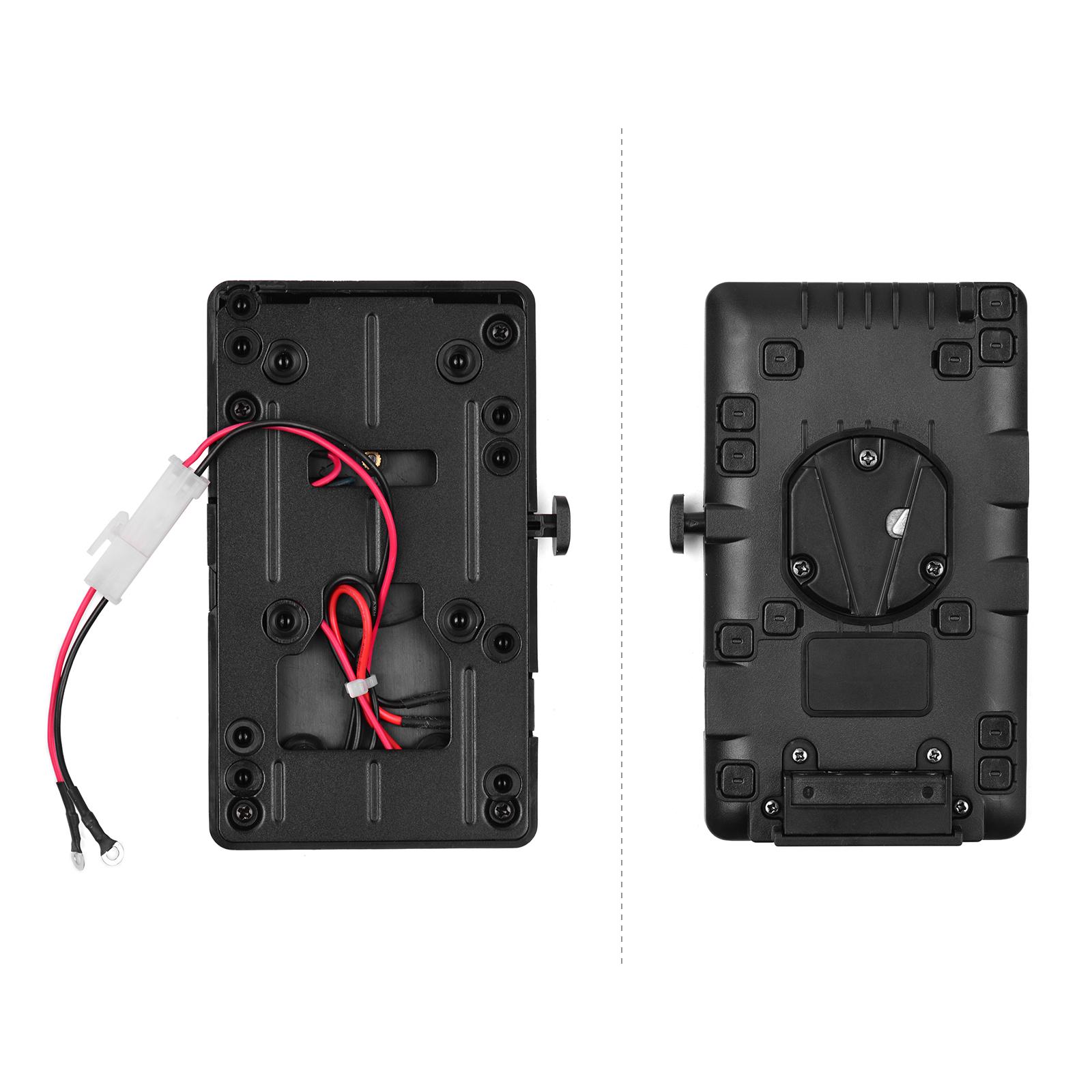 Tấm pin V-Mount với đầu nối Double D-Tap Thay thế cho máy ảnh BMPCC 4K / 6K / Máy quay video / đèn LED