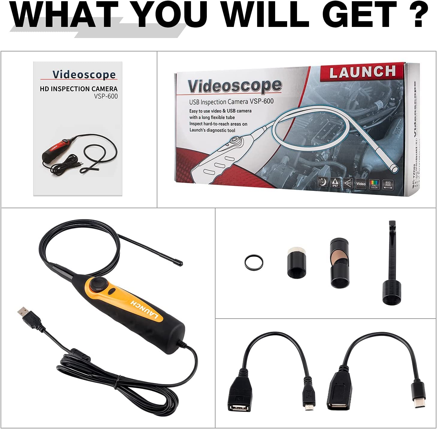 CAMERA NỘI SOI LAUNCH VSP-600