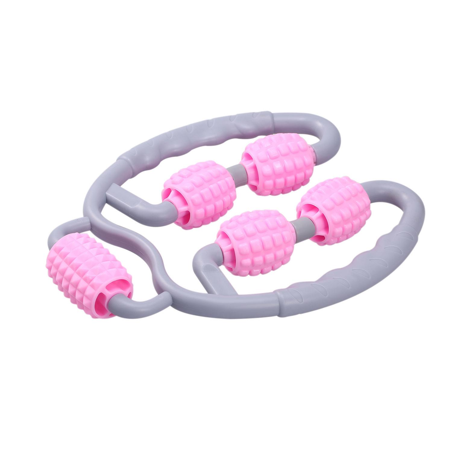 Máy mát xa chân 360 °với 5 con lăn độc lập, Thiết kế điểm nổi 3D, bằng nhựa ,giúp thư giãn, giảm đau cơ
