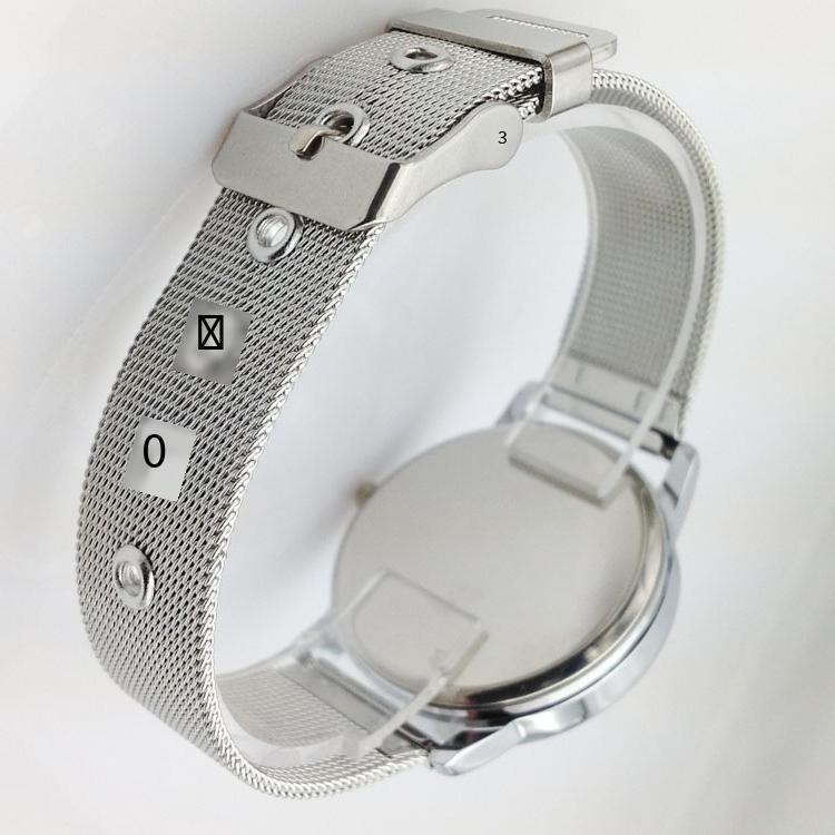 Phong Cách Mới Nhất AliExpress Thời Trang Mới Thương Hiệu Dây Thép Dây Vỏ Vàng Lưới Dây Nạm Kim Cương Đồng Hồ Nữ Cá Tính Đồng Hồ Thạch Anh