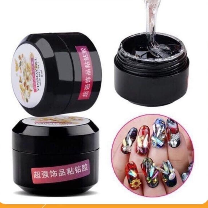 Gel đính đá gắn móng tay dành cho thợ nail chuyên nghiệp