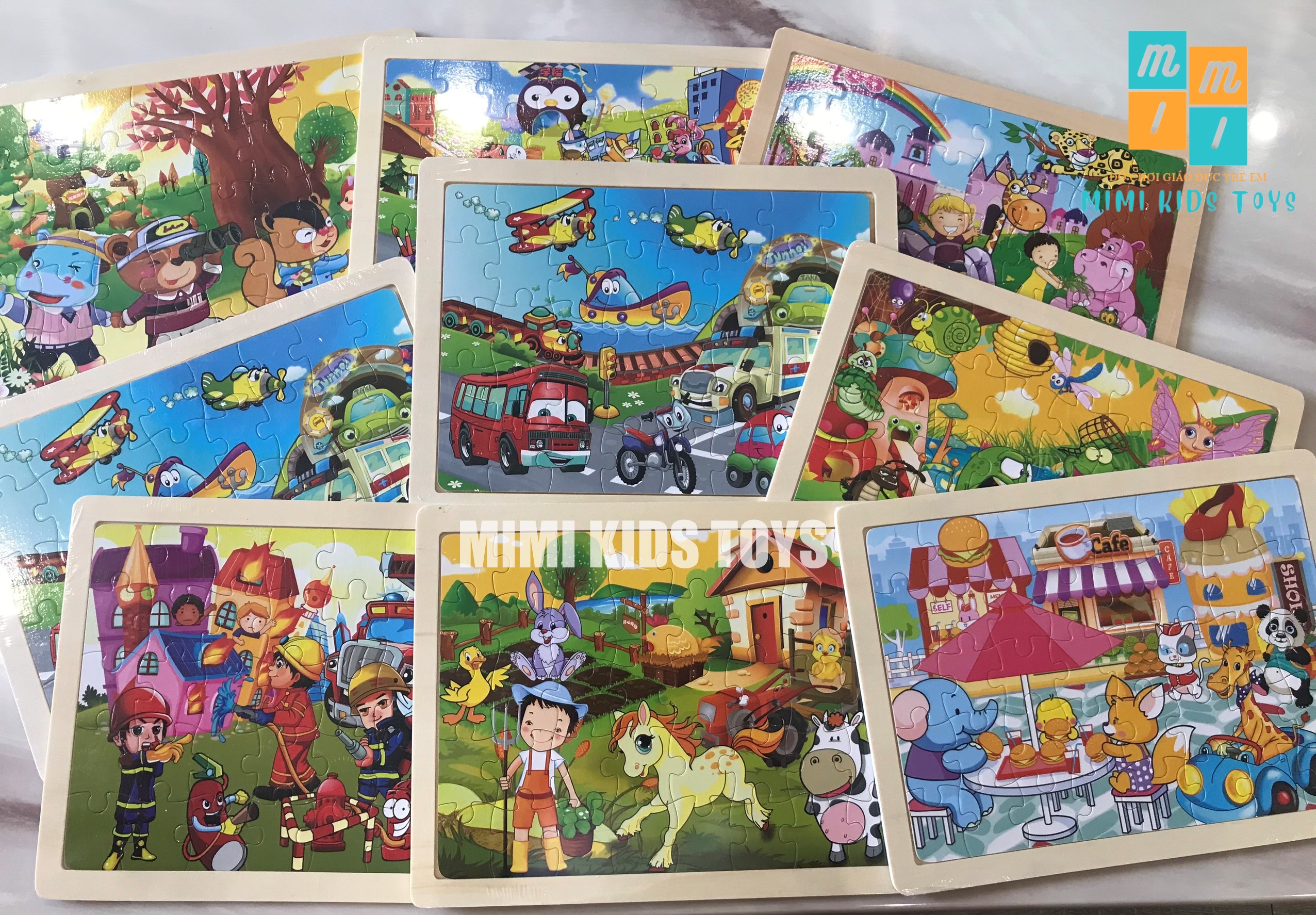 Đồ chơi tranh xếp hình 40 mảnh puzzle cho bé