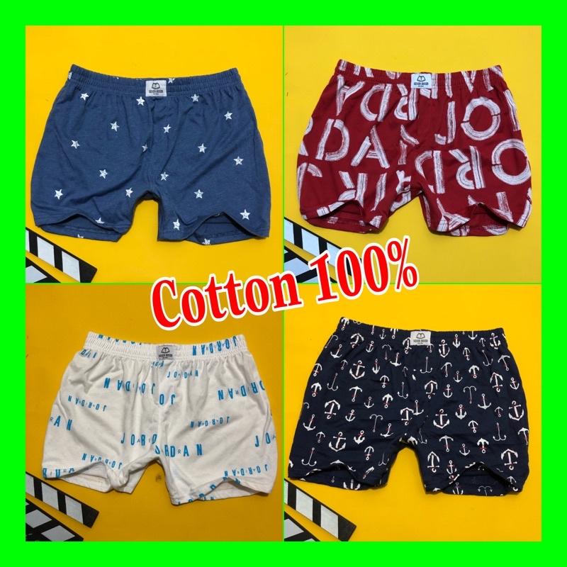 Quần đùi ngủ đập tan cái nóng cho cả nam và nữ chất liệu cotton 100% cực mát cực mịn