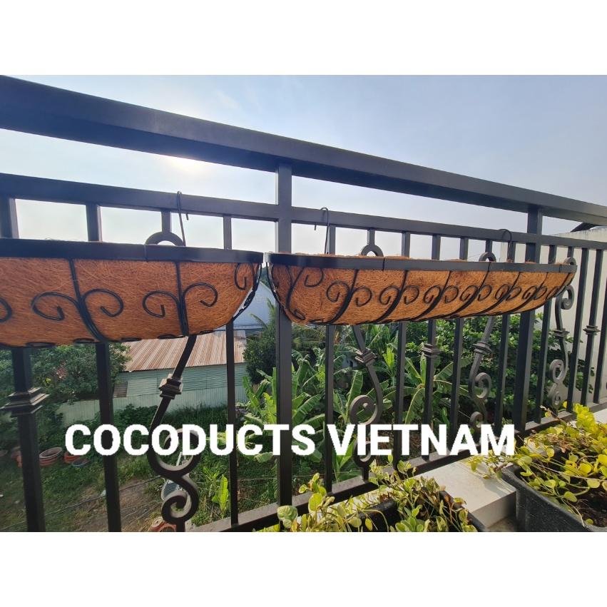 Giỏ treo ban công bán nguyệt